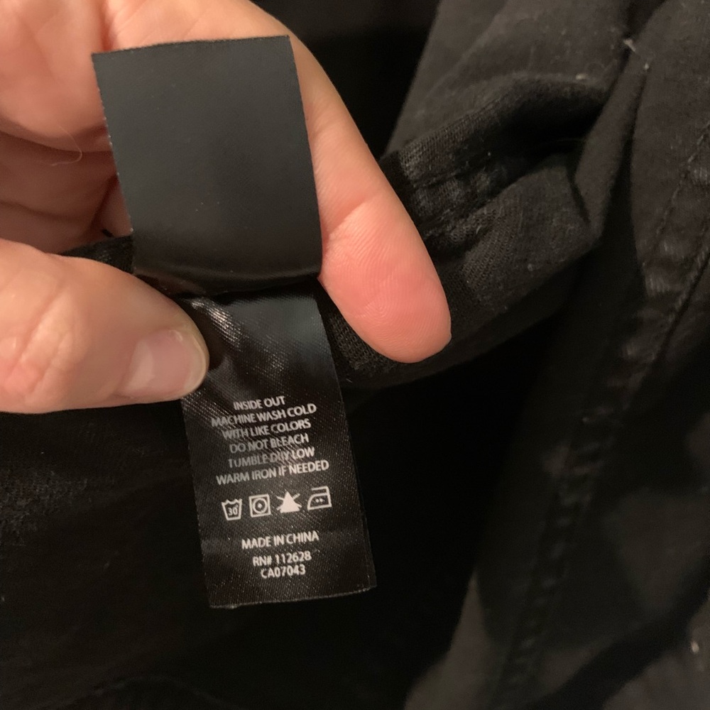 Max Jeans Black Denim Jacket with Faux Sherpa Collar - Picture 9 of 9